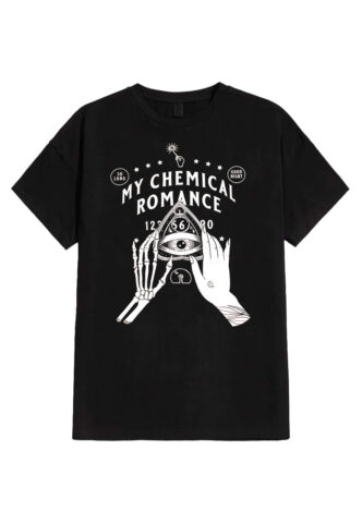 My Chemical Romance – Pyramid – T-Shirt – Schwarz – S – 100% Baumwolle