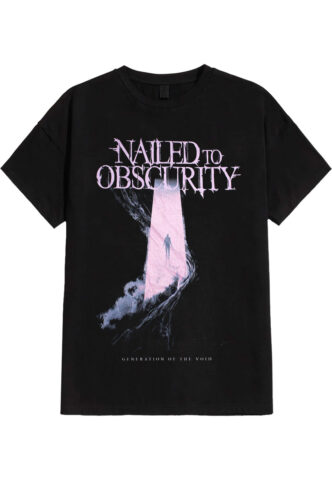 Nailed To Obscurity – Generation Of The Void – T-Shirt – Schwarz – S – 100% Baumwolle