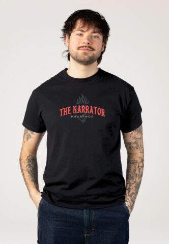 The Narrator – Sacred Heart – T-Shirt – Schwarz – 3XL – 100% Baumwolle