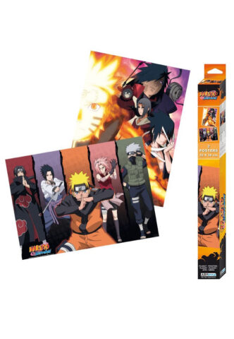 Naruto – Groups Set of 2 Mini – Poster – Mehrfarbig – Onesize – 170g/m²