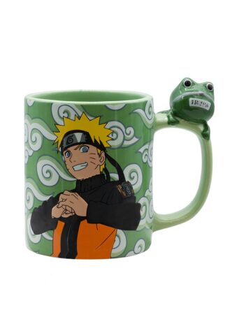Naruto – Naruto And Gama-chan – Tasse – Grün – Onesize – Keramik