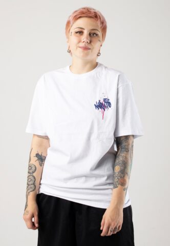 Naruto – Power Ball White – T-Shirt – Weiß – S – 100% Baumwolle