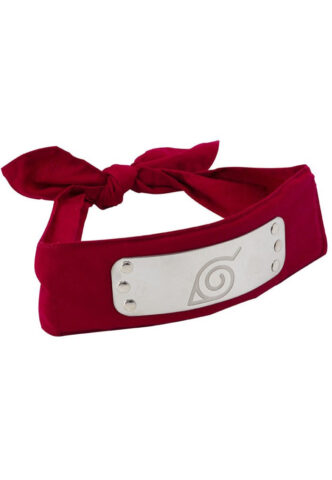 Naruto – Red Konoha – Stirnband – Rot – Onesize – 100% Polyester