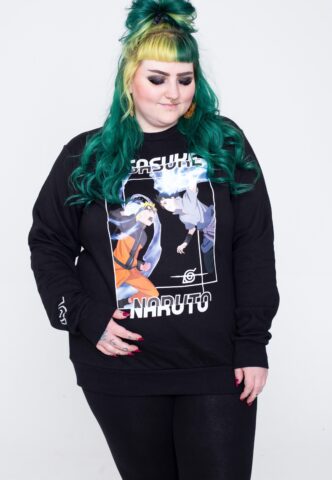 Naruto – Sasuke – Sweater – Schwarz – XL – 85% Baumwolle, 15% Polyester