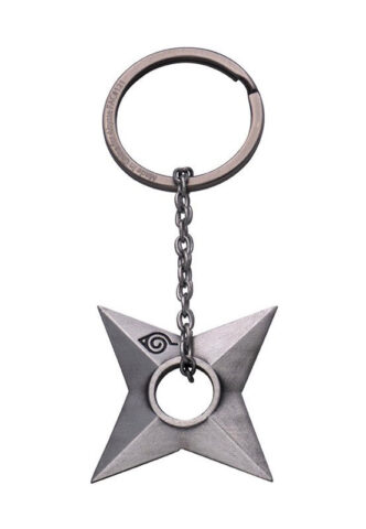 Naruto – Shuriken – Schlüsselanhänger – Grau – Onesize – Metallll