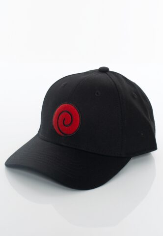 Naruto – Uzumaki Clan – Cap – Schwarz – Onesize – 100% Baumwolle