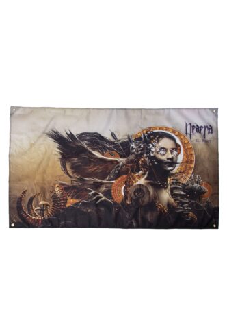 Neaera – All Is Dust – Flagge – Braun – Onesize – 100% Polyester
