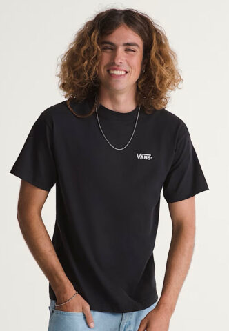 Vans – New Left Chest Black/White – T-Shirt – Schwarz – XXL – 100% Baumwolle