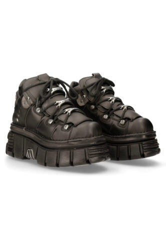 New Rock – 106 V55 Black – Girl Schuhe – Schwarz – EU 40 – Synthetic/Textile/Gummi