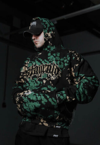 Stay Cold Apparel – Night Ops – Hoodie – Tarnfarben – XXL – 60% Baumwolle, 40% Polyester