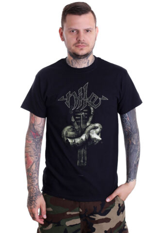 Nile – Darkened Shrines – T-Shirt – Schwarz – S – 100% Baumwolle
