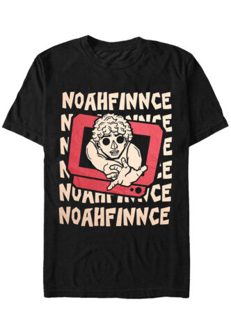 NOAHFINNCE – Growing Up On The Internet Album Art – T-Shirt – Schwarz – 3XL – 100% Baumwolle