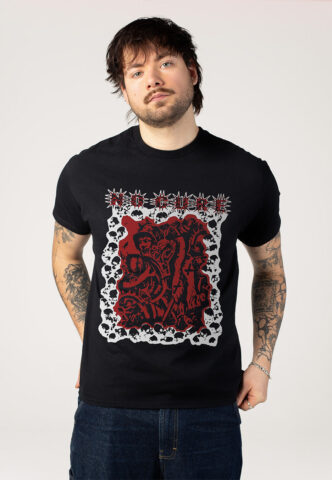 No Cure – Skulls – T-Shirt – Schwarz – 3XL – 100% Baumwolle