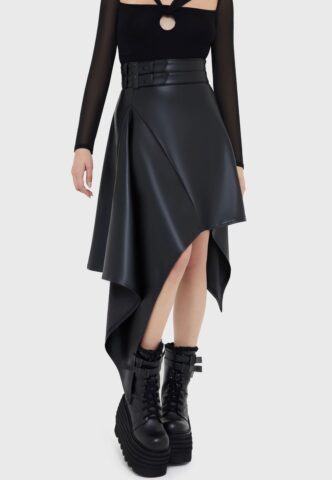 Killstar x Kihilist – Noir Ruin Black – Rock – Schwarz – S – 100% Polyurethan