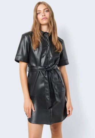 Noisy May – Andy 2/4 Black – Kleid – Schwarz – M – 100% Polyester