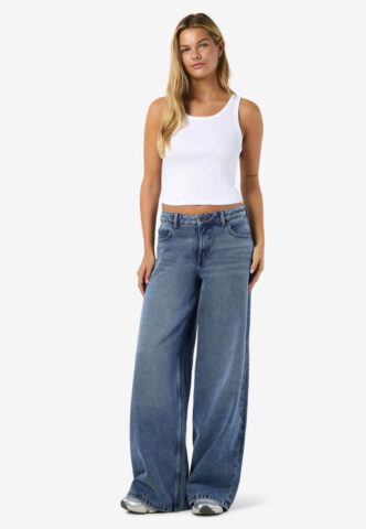 Noisy May – Kettie Medium Blue Denim – Jeans – Blau – W27 / L34 – 100% Baumwolle