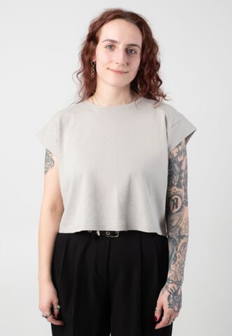Noisy May – Kim Ghost Gray – T-Shirt – Grau – XL – 100% Baumwolle