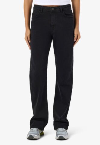 Noisy May – Monica Straight Black Denim – Jeans – Schwarz – W28 / L32 – 99% Baumwolle, 1% Elastan