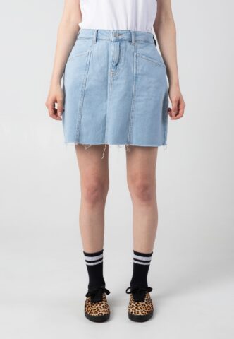 Noisy May – Nine Short Light Blue Denim – Rock – Blau – L – 99% Baumwolle, 1% Elastan