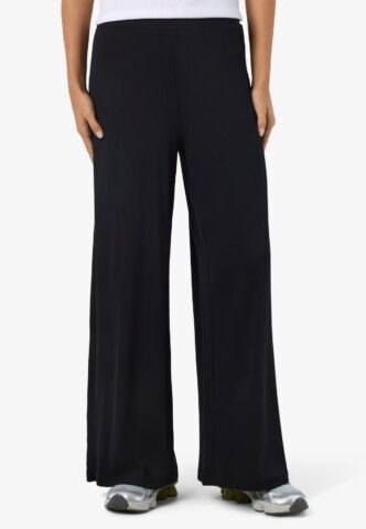 Noisy May – Pasa Wide Black – Hose – Schwarz – XS – 95% Baumwolle, 5% Elastan