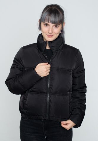 Noisy May – Anni Black – Jacke – Schwarz – L – Obermaterial: 100% Polyester; Futter: 100% Polyester