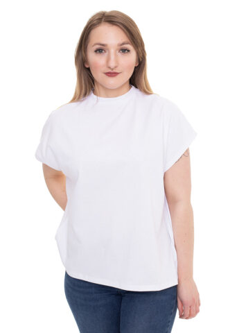 Noisy May – Hailey Bright White – T-Shirt – Weiß – XS – 95% Baumwolle, 5% Elastan
