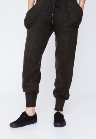 Noisy May – Rana Knit Rosin – Hose – Grün – S – 50% Polyester, 20% Wolle, 15% Baumwolle, 15% Polyacryl