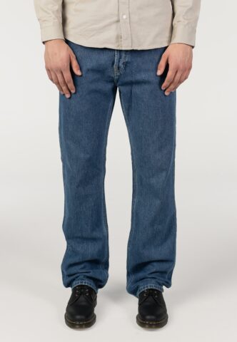 Carhartt WIP – Nolan Heavy Stone Wash Blue – Jeans – Blau – W28 / L32 – 100% Baumwolle