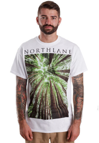 Northlane – Trees White – T-Shirt – Weiß – M – 100% Baumwolle