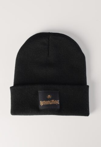 Nothing More – Dark NM Patch Long – Beanie – Schwarz – Onesize – 100% Polyacryl