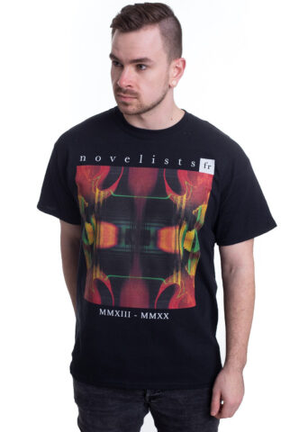 Novelists FR – MMXX – T-Shirt – Schwarz – S – 100% Baumwolle