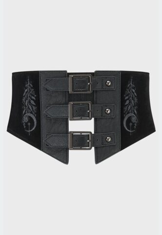 Killstar – Nyx Garden – Gürtel – Schwarz – M/L – 100% Polyester