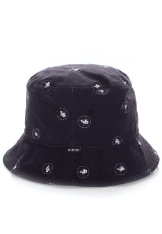 Element x Public Enemy – Eager Black – Bucket Hut – Schwarz – S/M – 100% Polyester