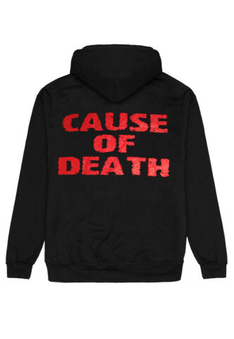 Obituary – Cause Of Death – Hoodie – Schwarz – L – 80% Baumwolle, 20% Polyester