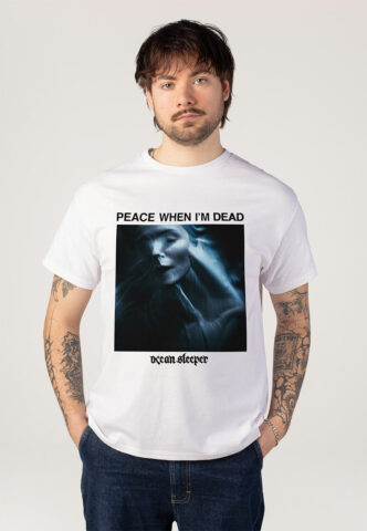 Ocean Sleeper – Peace When I´m Dead White – T-Shirt – Weiß – 3XL – 100% Baumwolle