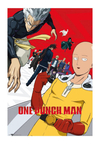 One Punch Man – Season 2 – Poster – Mehrfarbig – Onesize – gid://shopify/Metaobject/237909737709