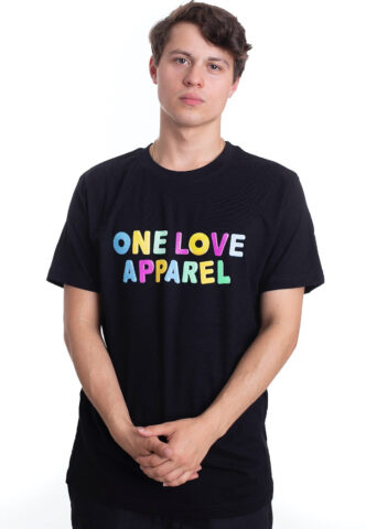 One Love Apparel – Magnets – T-Shirt – Schwarz – XS – 100% Baumwolle