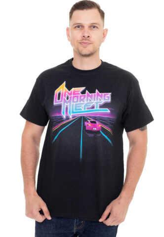One Morning Left – Highway – T-Shirt – Schwarz – M – 100% Baumwolle