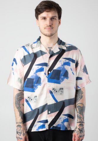 Only & Sons – Dash Life Reg Dig AOP Resort Keepsake Lilac – Hemd – Mehrfarbig – L – 100% Viskose