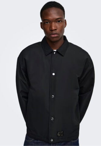 Only & Sons – Gabriel Life Black – Jacke – Schwarz – M – gid://shopify/Metaobject/68981162221