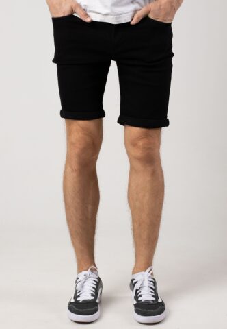 Only & Sons – Ply Black Denim – Shorts – Schwarz – XXL – 67% Baumwolle, 21% Polyester, 10% Viskose, 2% Elastan