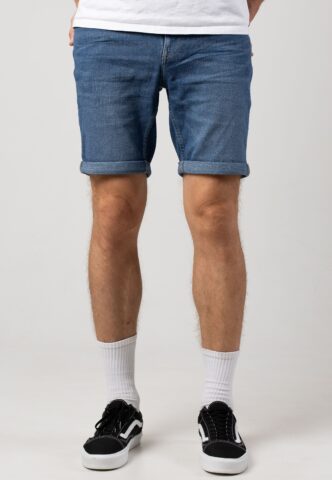 Only & Sons – Ply Box Pim Light Blue Denim – Shorts – Blau – XL – 53% Baumwolle, 25% Polyester, 21% Viskose, 1% Elastan