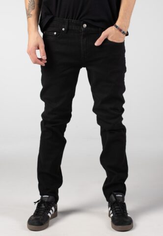 Only & Sons – Warp Skinny Box Pim Black – Jeans – Schwarz – W28 / L32 – 63% Baumwolle, 34% Viskose, 3% Elastan