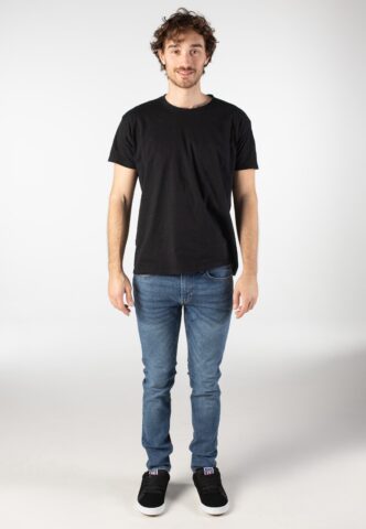 Only & Sons – Warp Skinny Box Pim Medium Blue Denim – Jeans – Blau – W29 / L30 – 67% Baumwolle, 21% Polyester, 10% Viskose, 2% Elastan
