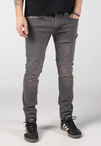 Only & Sons – Warp Skinny Box Pim Medium Grey Denim – Jeans – Grau – W31 / L34 – 67% Baumwolle, 21% Polyester, 10% Viskose, 2% Elastan