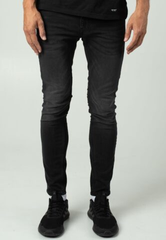 Only & Sons – Warp Skinny Jogg Washed Black – Jeans – Schwarz – W29 / L32 – 73% Baumwolle 25% Polyester 2% Elastan