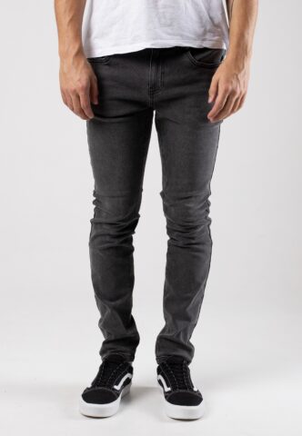 Only & Sons – Warp Skinny Medium Grey Denim – Jeans – Grau – W31 / L34 – 67% Baumwolle, 21% Polyester, 10% Viskose, 2% Elastan