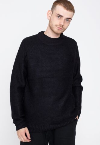 Only & Sons – Hoyt Crew Multi Knit Dark Navy – Pullover – Blau – S – 100% Polyacryl