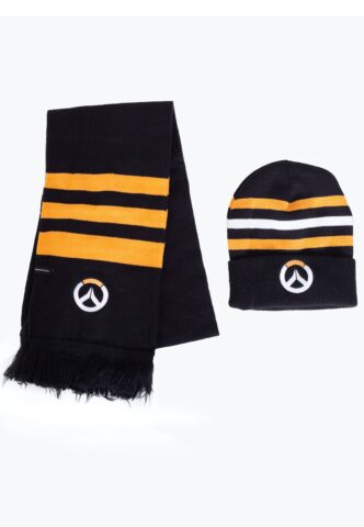 Overwatch – Logo – Geschenk Set – Schwarz – Onesize – 100% Polyacryl
