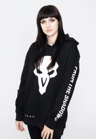 Overwatch – Reaper Icon – Hoodie – Schwarz – S – 80% Baumwolle, 20% Polyester